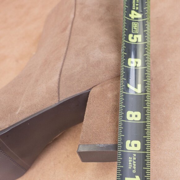 Blondo Women Tan Emma Waterproof Western Cowboy Ankle Fashion Boots sz 12 - Picture 6 of 8